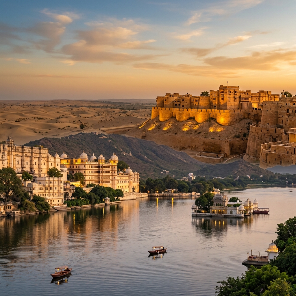 A Comprehensive Guide to Enchanting Rajasthan: Udaipur to Jaisalmer Desert Gateway