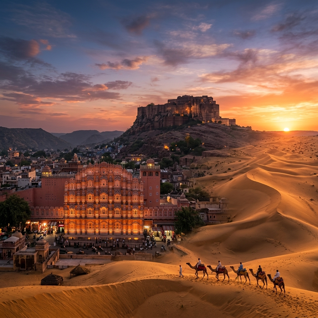 A Comprehensive Guide to Majestic Rajasthan Heritage & Desert Expedition
